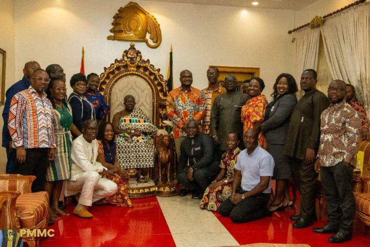 Work closely with stakeholders to halt gold smuggling in the country – Asantehene to PMMC