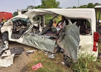 Gory accident on Akroso-Asamankese road claims 8 lives