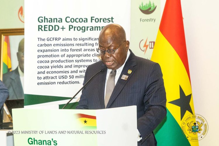 Akufo-Addo outdoors Ghana’s forest sector resilient country package