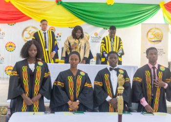 V/R: Mock Parliament sitting held at Ho to mark 30yrs of parliamentary democracy