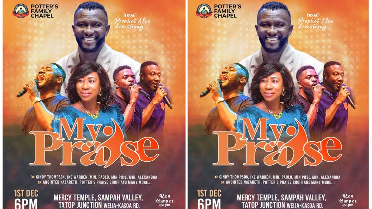 Cindy Thompson, Alexandrah, others for ‘My Praise Concert’ on December 1st