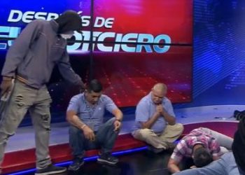 Gunmen storm television studio live on air in Ecuador