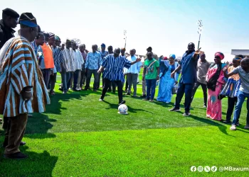NE/R: Bawumia commissions 1000 seater sports complex in Nalerigu