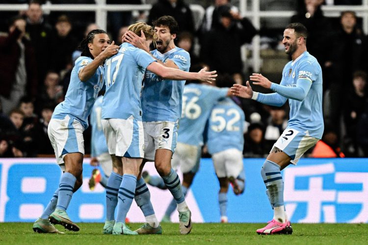 PL: Bob scores late winner for Man City at Newcastle