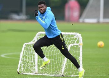 Huge boost for Arsenal as Thomas Partey returns to training