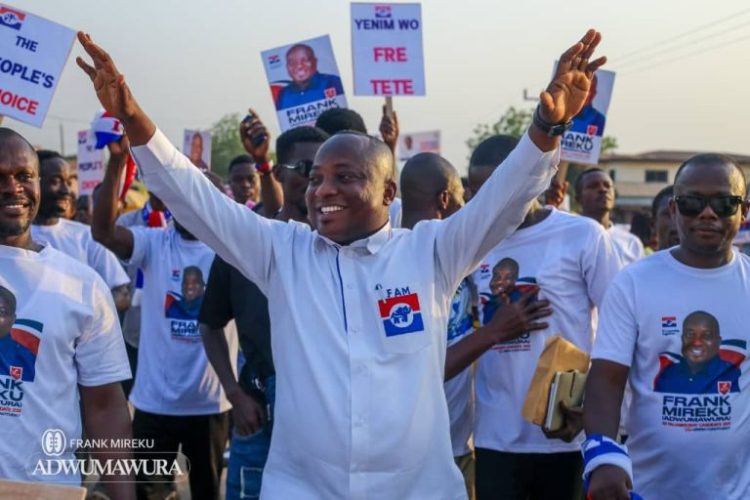 NPP Primaries: Frank Ahimah Mireku picks number 3 on ballot paper