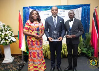 Energy Minister, Chief Director and Director Legal honoured by SMRP-Trinidad Chapter