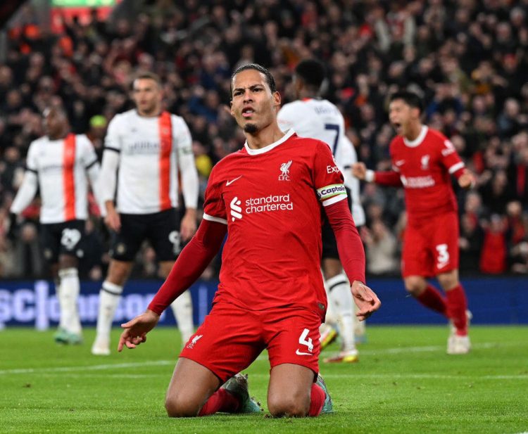 PL: Liverpool beat Luton to go four points clear at top