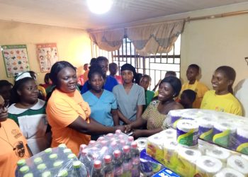 Wassa Japah Roman Catholic Church donates to Wassa Akropong Gov’t Hospital
