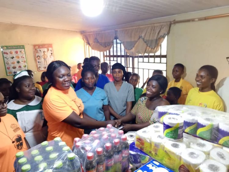 Wassa Japah Roman Catholic Church donates to Wassa Akropong Gov’t Hospital