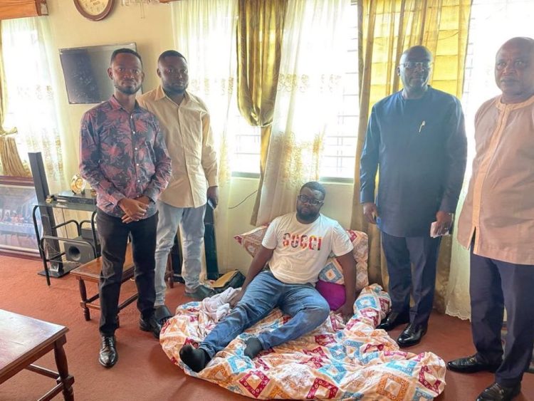 Bawumia visits embattled Yolo star Drogba after news of illness