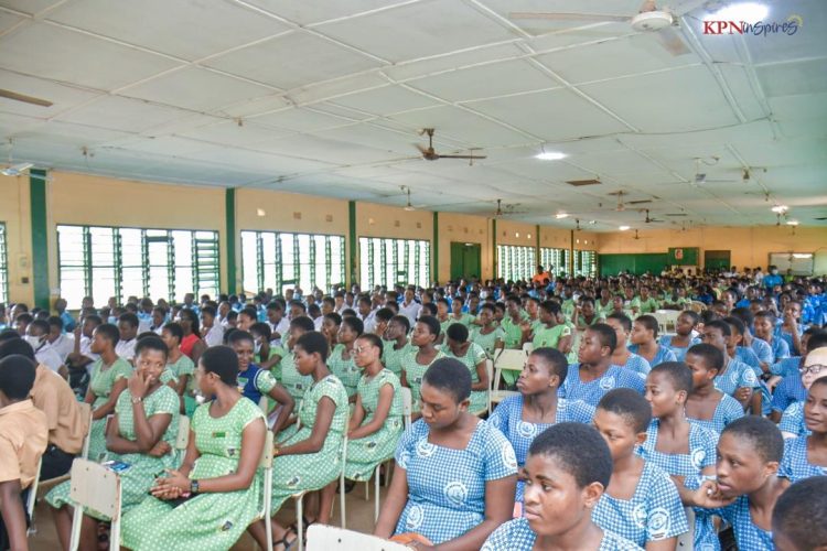 Kwahu Professionals Network holds career guidance and mentorship program for SHS girls in Kwahu