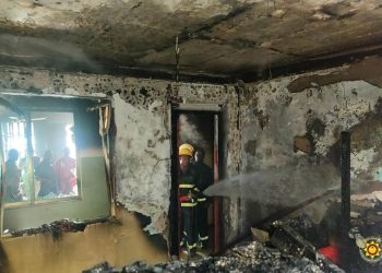 Toddler injured, upper floors saved in Dansoman Sahara fire