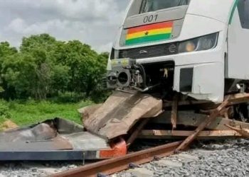 New Tema-Mpakadan train involved in accident while on test drive