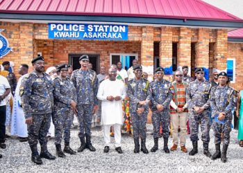 E/R: Bawumia commissions Police Station for Asakraka Community