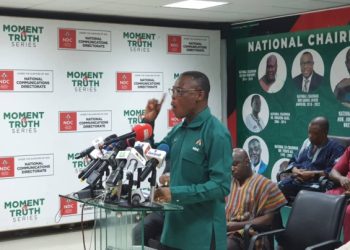 NDC calls for nonpartisan probe into alleged theft of EC laptops