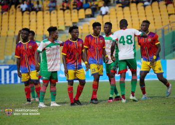 GPL WK26: Hearts bounce back to beat Karela; Asante Kotoko lose again