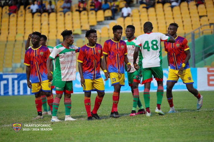 GPL WK26: Hearts bounce back to beat Karela; Asante Kotoko lose again