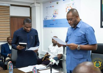 Herbert Krapa sworn in as new board chairman of ECG