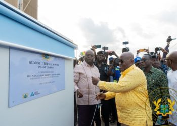 Akufo-Addo commissions Kumasi Thermal Power Plant