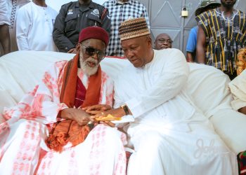 Mahama commiserates with Chief Imam following wife’s demise