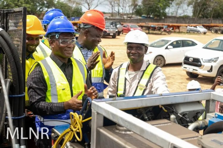 Deputy Minister unveils Diamond Core Drill Rig for Ghana’s mining sector