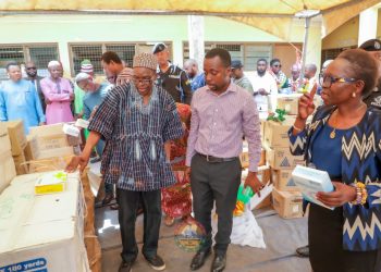 Speaker Bagbin donates medical supplies to Nadowli-Kaleo Hospital