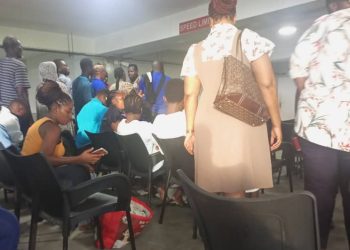 NIA CalBank branch sparks chaos denying Ghana Card replacements