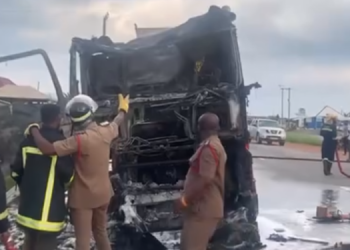Fuel tanker explodes on Kumasi-Accra highway