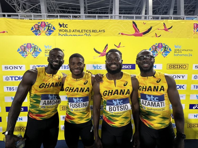 Paris Olympic 2024: Ghana’s 4x100m men’s relay team secure qualification