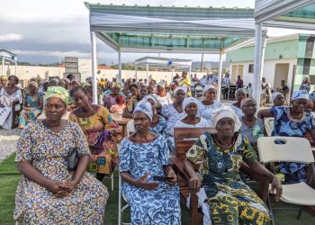 Nana Owiredu Wadie donates items to aged and persons living with disabilities in Nkwatia