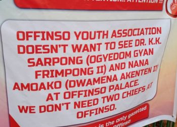A/R: Offinso youth demand end to chieftaincy conflict