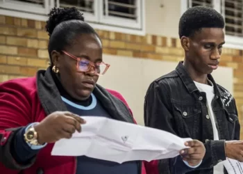 First results announced from South Africa election
