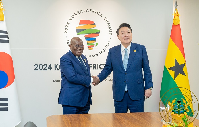 President Akufo-Addo calls for stronger Africa-Korea partnership