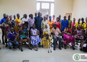 AMA empowers PWDs with soap-making skills