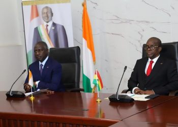 President of national assembly of Côte d’Ivoire calls on Speaker Bagbin