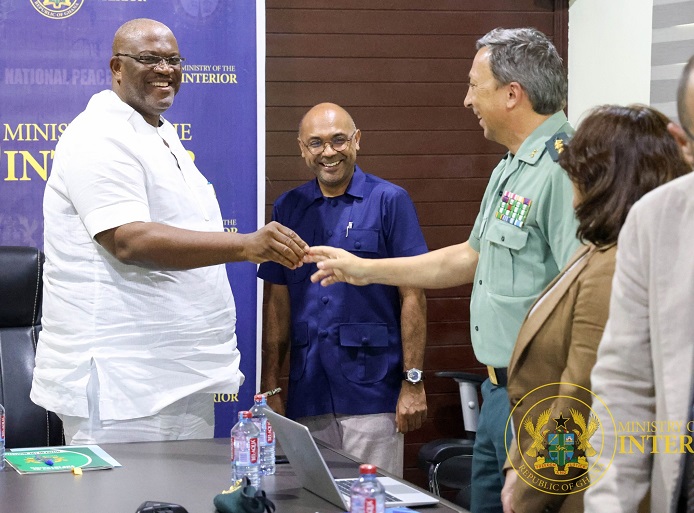 Ghana-EU explore opportunities for security collaboration