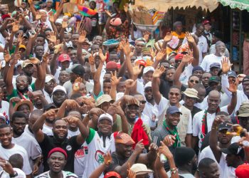 Thousands walk with Sharaf Mahama in Tamale