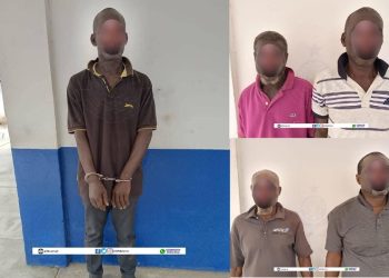 E/R: Five persons arrested in connection with shooting incident at Okanta