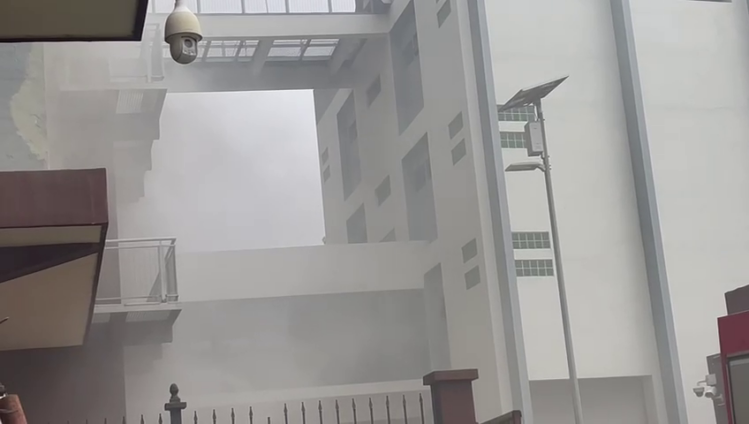 Fire guts part of Job 600 building at Parliament