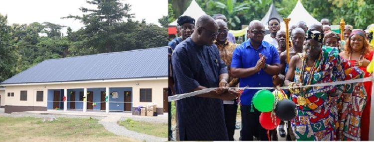 V/R: Boundary commission, Ministry of foreign affairs hands over rehabilitated Leklebi-Kame heath centre