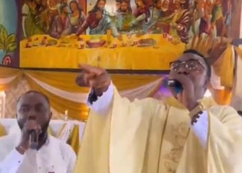 Catholic priest apologises after singing King Paluta’s Aseda in church