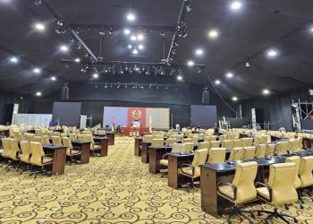 Parliament holds extraordinary sitting at AICC Dome