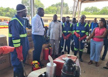 Minister for Food and Agriculture presents farm starter packs to YEA