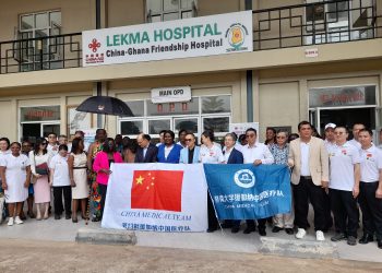 Chinese medical team relaunches surgery project at LEKMA Hospital