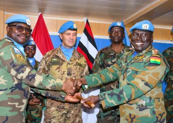 UNIFIL sector west commander commends Ghanaian contingent’s commitment