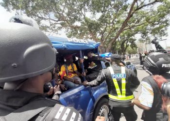 Occupy Julorbi House demo turns chaotic as protesters clash with Police