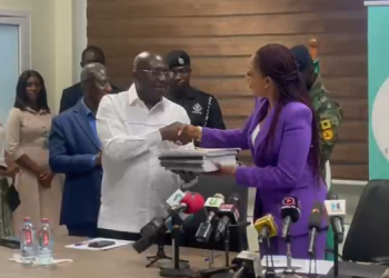 Bawumia files presidential nomination forms