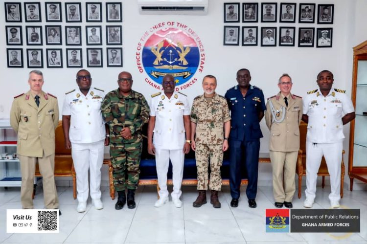 Rear Admiral Yakubu commends German Support as New Defence Attaché meets GAF