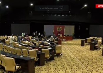 NPP and NDC MPs occupy majority side in Parliament